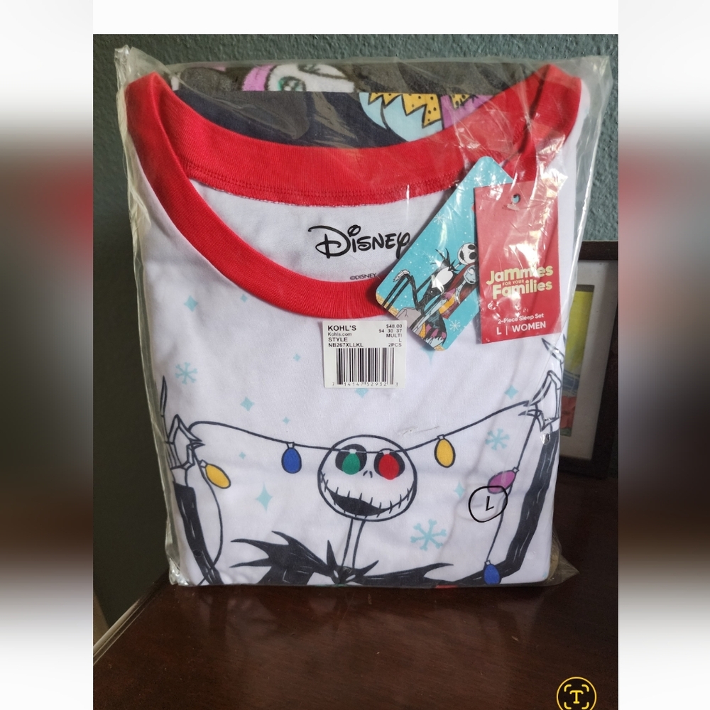 Disney The Nightmare before Christmas 2pc set Women's Size L